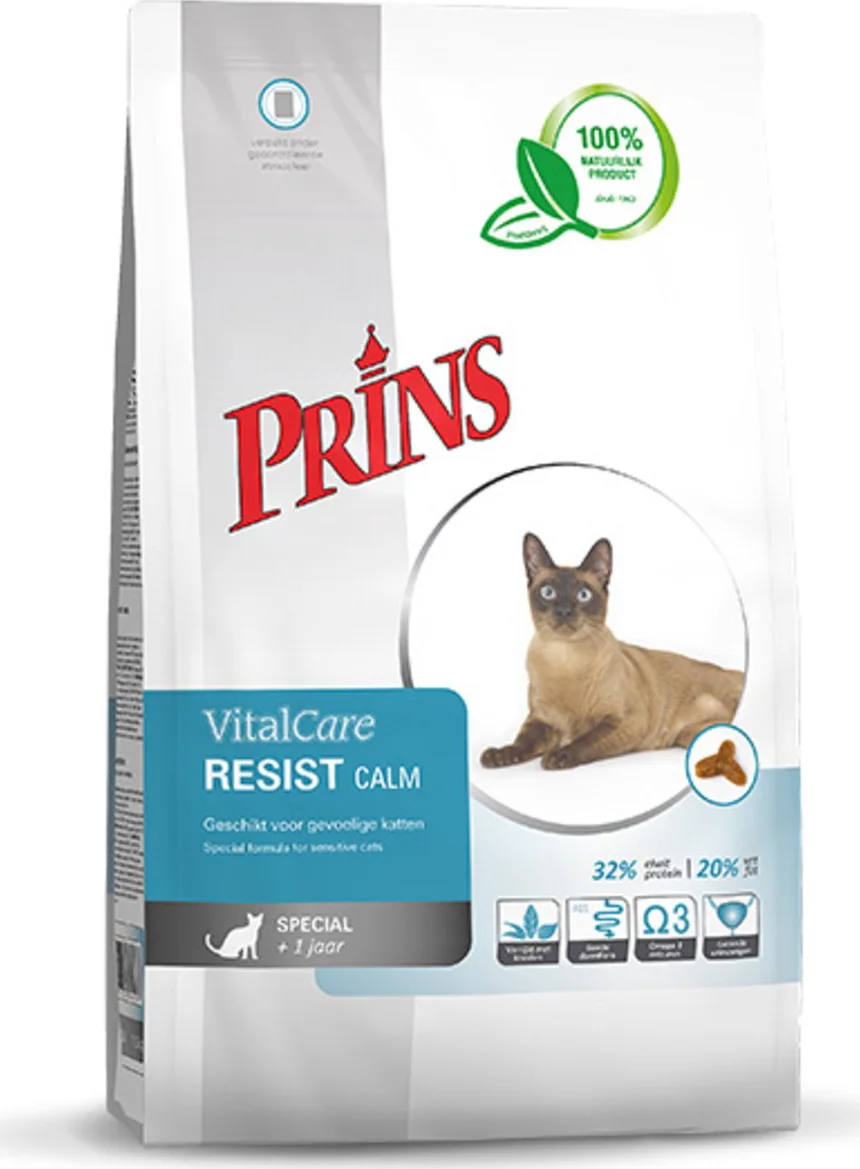 Prins VitalCare Resist Calm Kattenvoer 10 kg