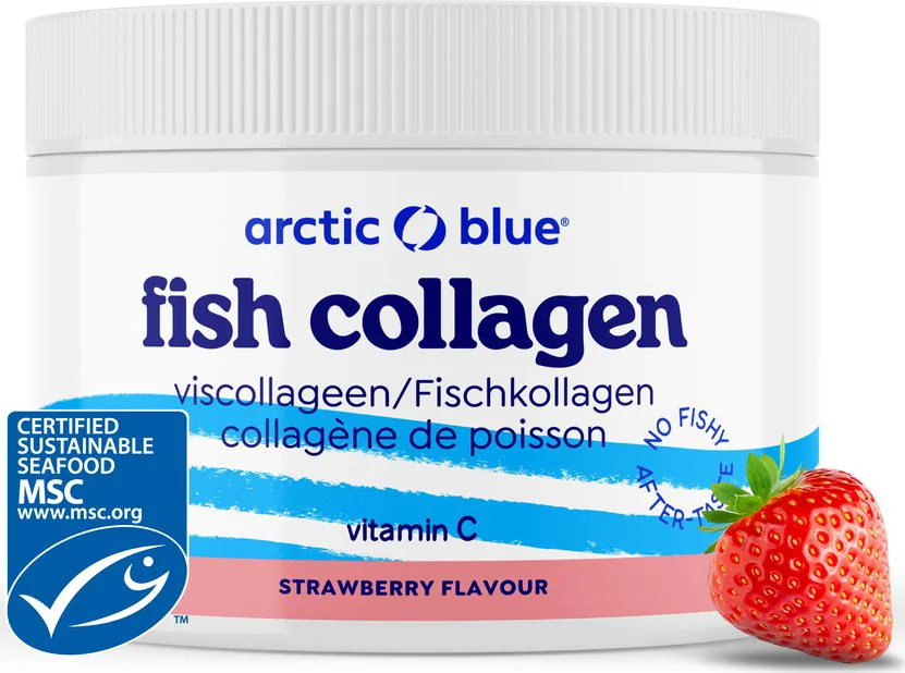 Arctic Blue Viscollageen Aardbei - met vitamine C 150GR