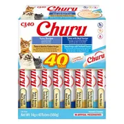 Ciao Kattensnack Churu Puree Tuna 40x14 gr