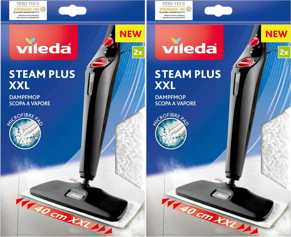 2x Vileda Stoomreiniger Steam XXL navulling