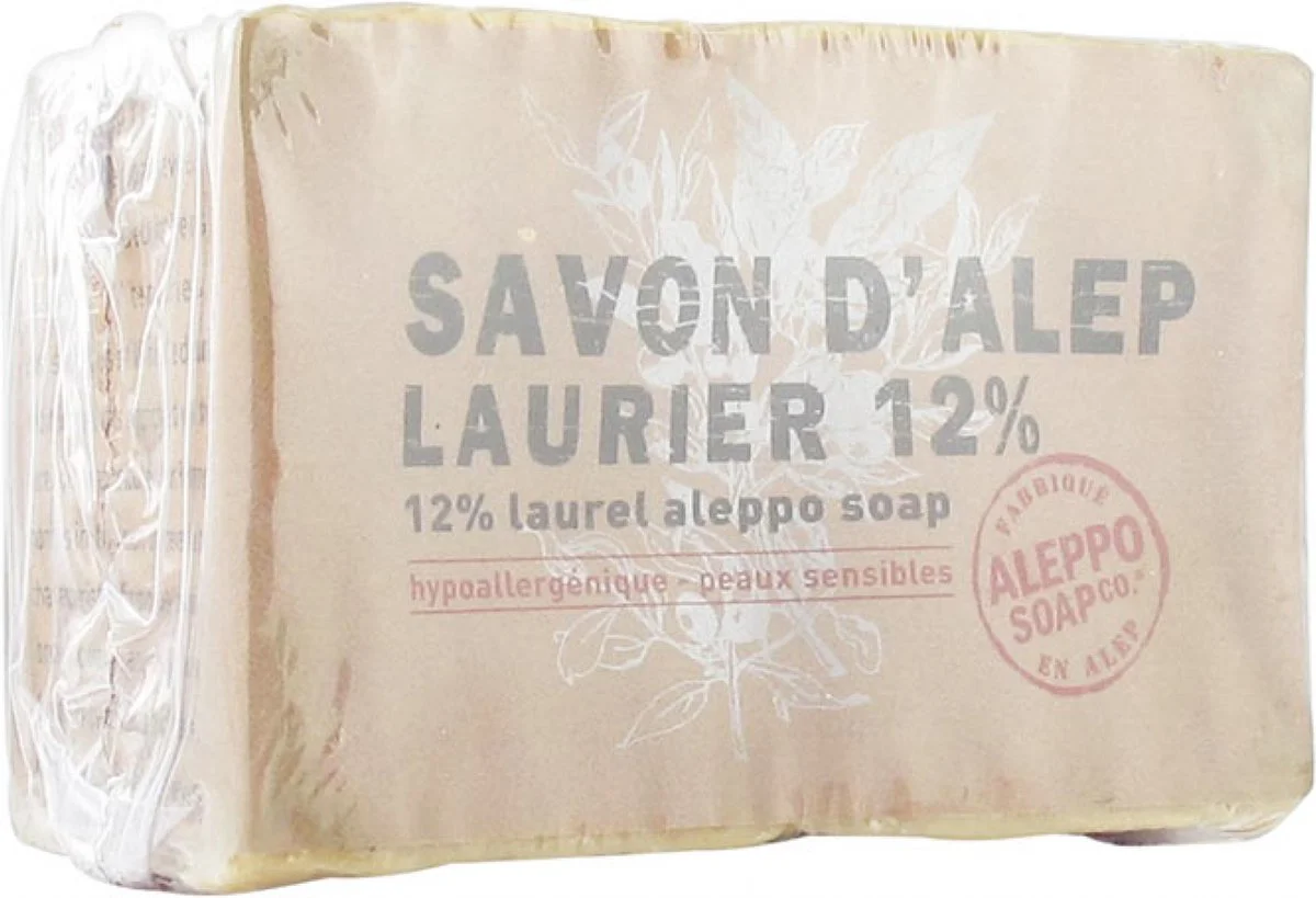 Aleppo Soap Co Savon D'Alep Zeep met 12% Laurier 190GR