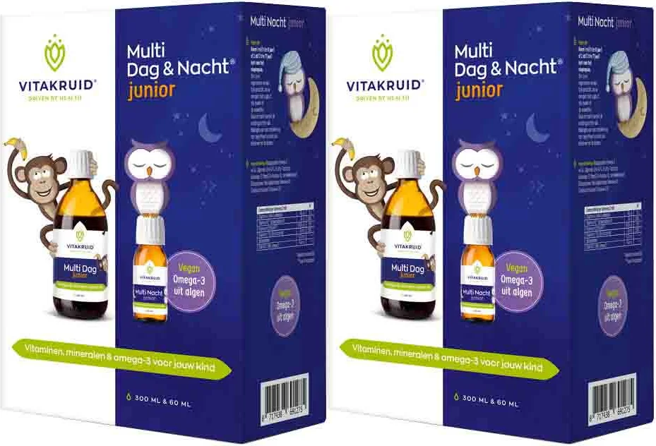 2x Vitakruid Multi Dag & Nacht Junior