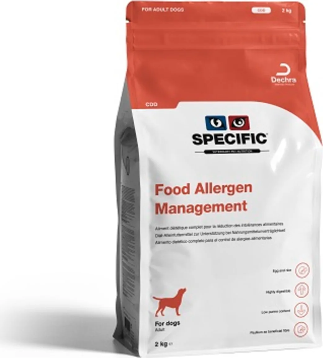 Specific CDD Hondenvoer Food Allergen Management 2 kg