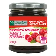 Damhert Low Carb Confituur framboos/aardbei 210GR