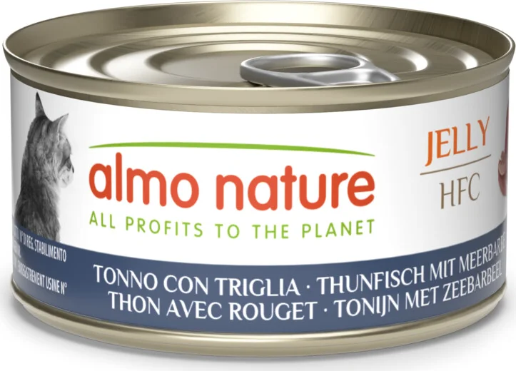 Almo Nature HFC Kattenvoer Nat Tonijn & Zeebarbeel 70 gr