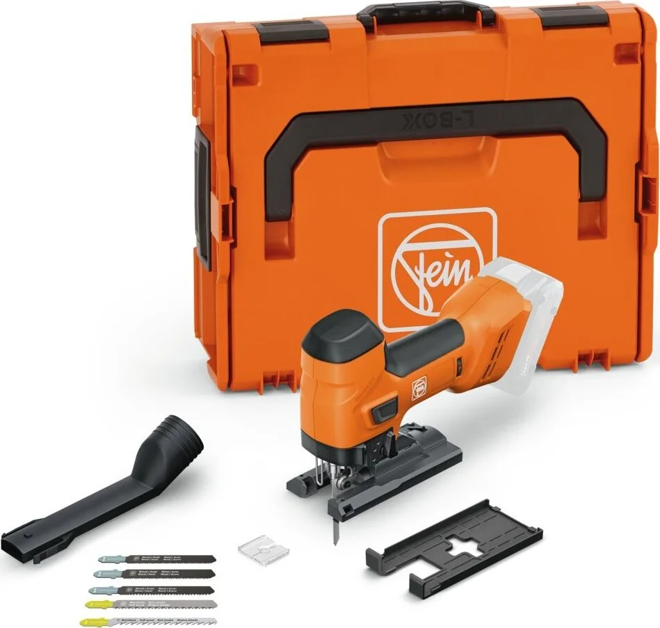 Fein F-IRON Jig 26 AS Accu decoupeerzaag 18V AMPShare Basic Body in L-Boxx - 71360561000