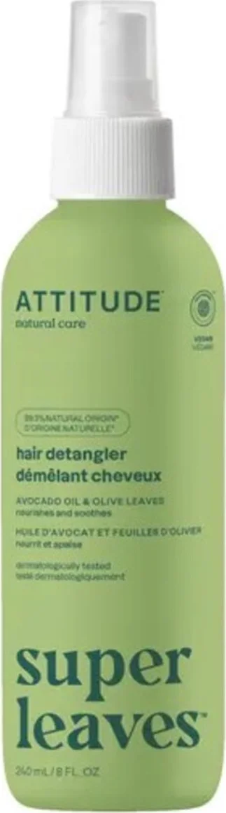 Attitude Super Leaves Anti-Klit Haarspray Avocado Oil & Olive Leaves 240ML
