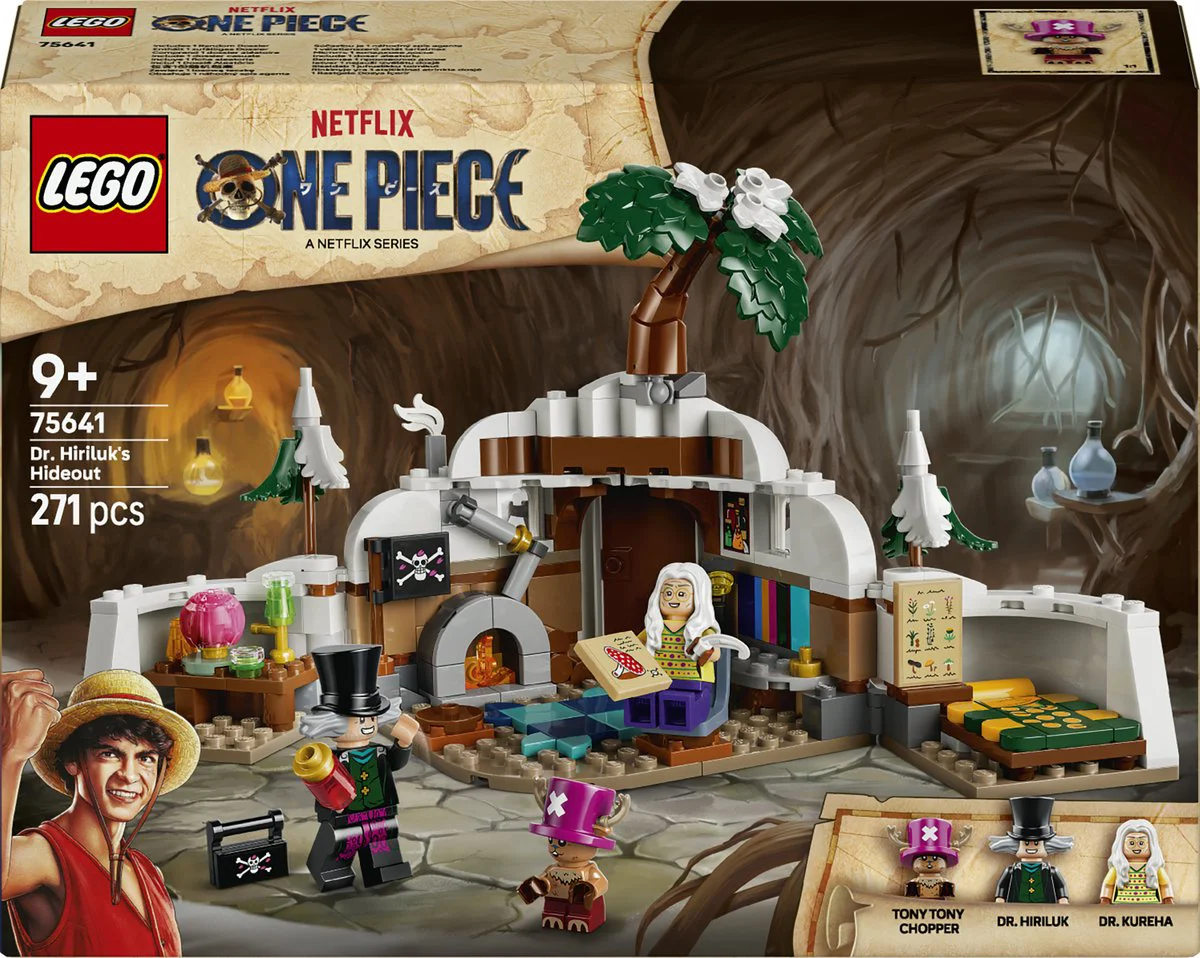 LEGO One Piece De schuilplaats van Dr. Hiriluk 75641