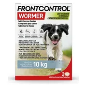 Frontcontrol Wormer Ontworming Tabletten Hond 2 tabletten