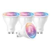TP-Link Tapo L630 - Wit en Gekleurd Licht - GU10 - 4-pack
