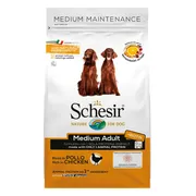 4x Schesir Hond Dry Maintenance Medium Kip 3 kg