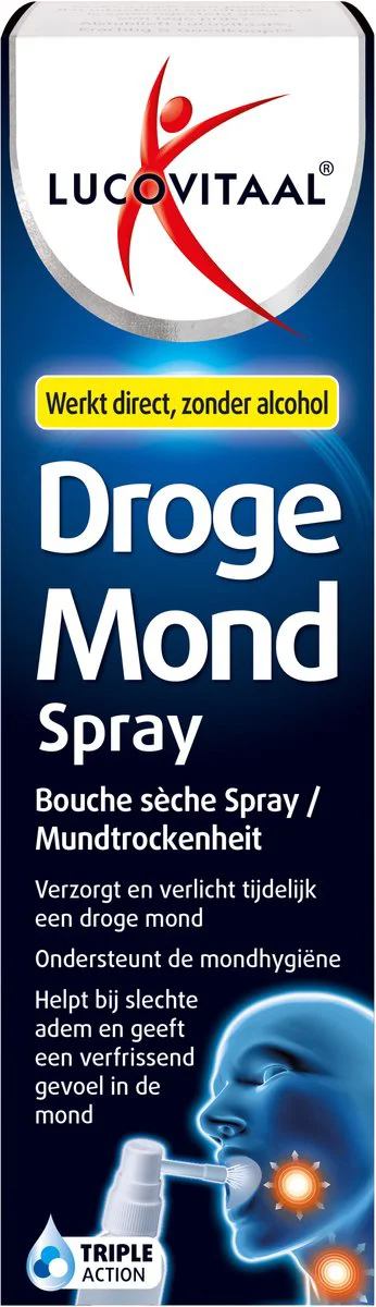 Lucovitaal Droge Mond Spray 20 ml