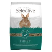 4x Supreme Science Selective Rabbit Konijnenvoer Mature 1,5 kg