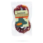 Beeztees Culinair Kauwring / Donut met Eend 2 stuks - 7,5 cm