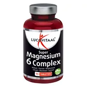 3x Lucovitaal Magnesium Super 6 Complex 90 tabletten