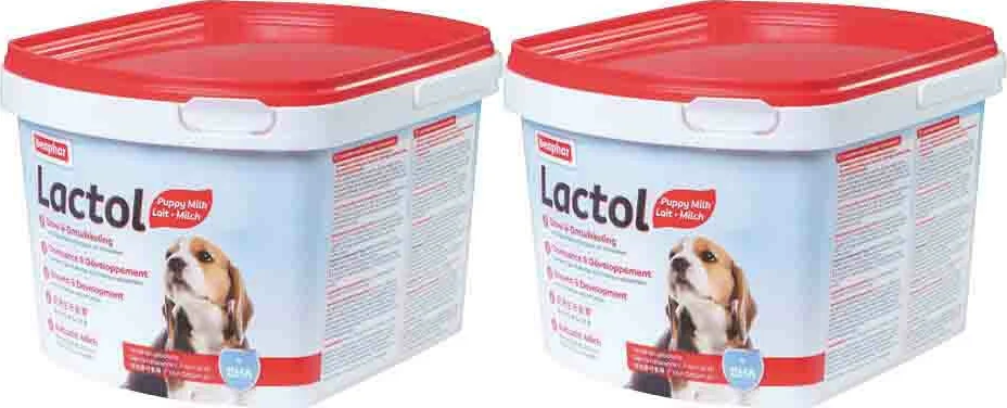 2x Beaphar Lactol Melk Puppy 1 kg