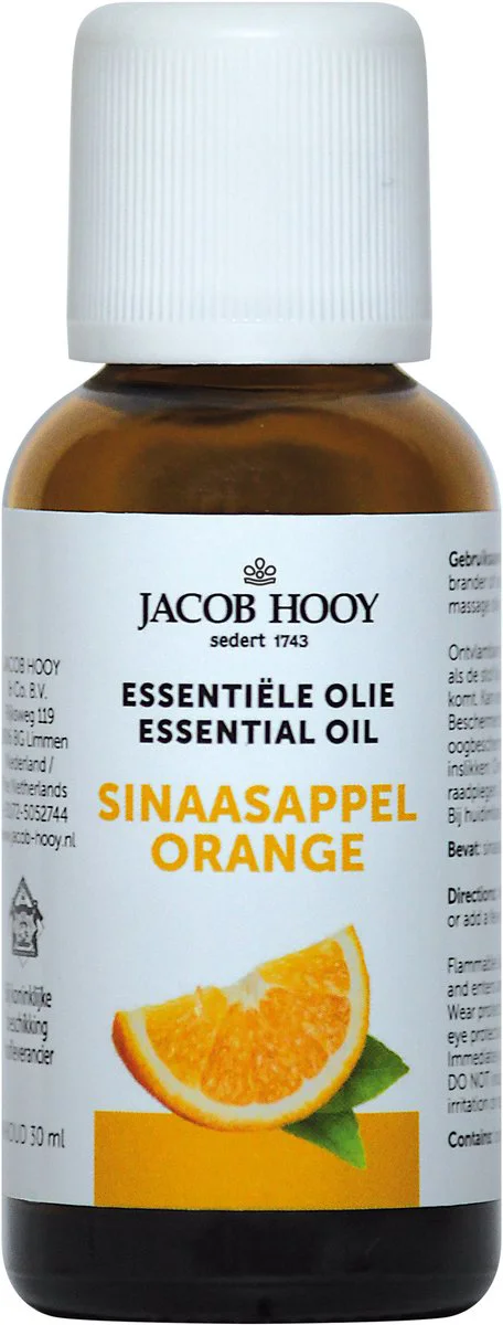Jacob Hooy Essentiële Olie Sinaasappel 30ml