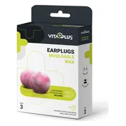 Vitaplus Earplugs Mouldable Wax 3PR