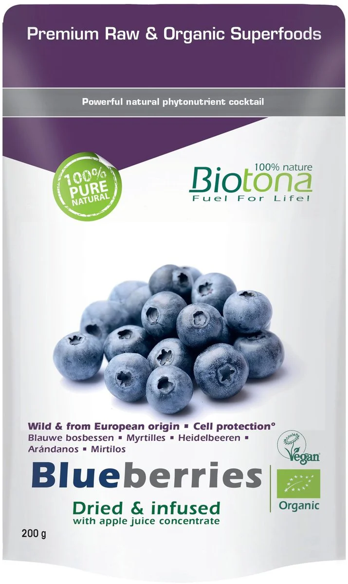 Biotona Blueberry Dried Infusion Bio 200GR