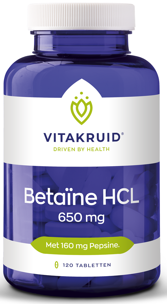 Vitakruid Betaïne HCL 650 mg 120 tabletten