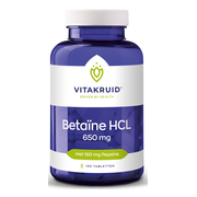 Vitakruid Betaïne HCL 650 mg 120 tabletten