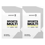 2x Body & Fit Sports Multi 60 tabletten