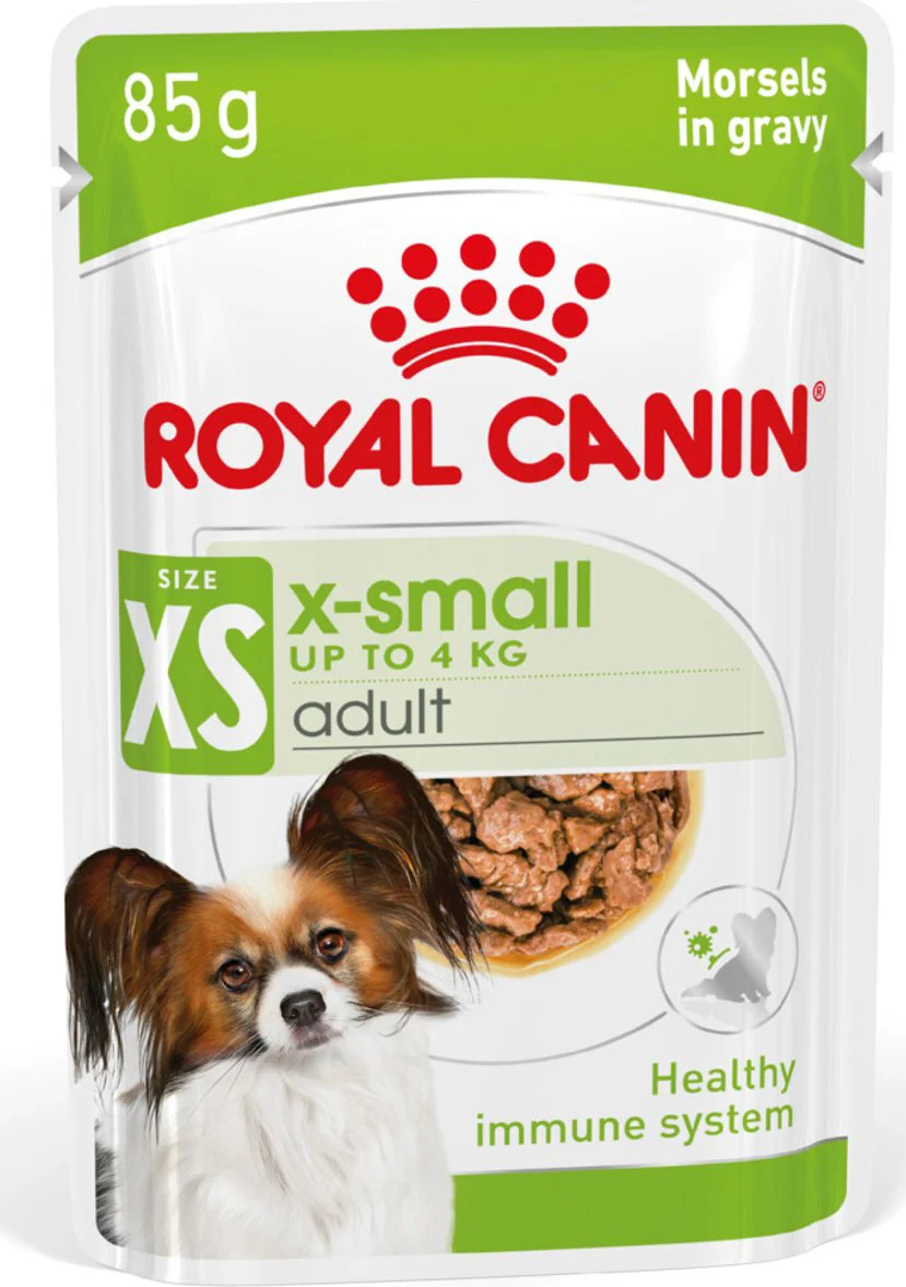 12x Royal Canin Extra Small Adult Hondenvoer Nat 85 gr