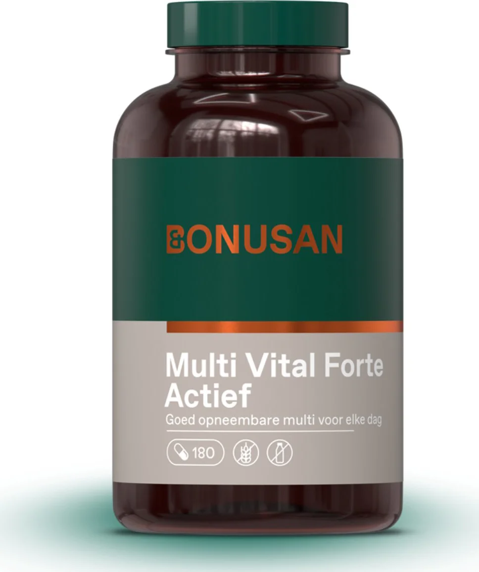 Bonusan Multi Vital Forte Actief Capsules 180CP