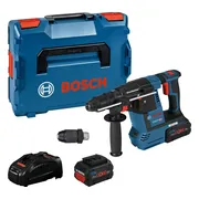 Bosch Professional GBH 18V-26 F Accu combihamer SDS-Plus 2,6J + snelwisselboorkop 18V 8.0Ah in L-Boxx - 061191000E