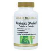 Golden Naturals Microbiotica 30 Miljard 60 vegacapsules