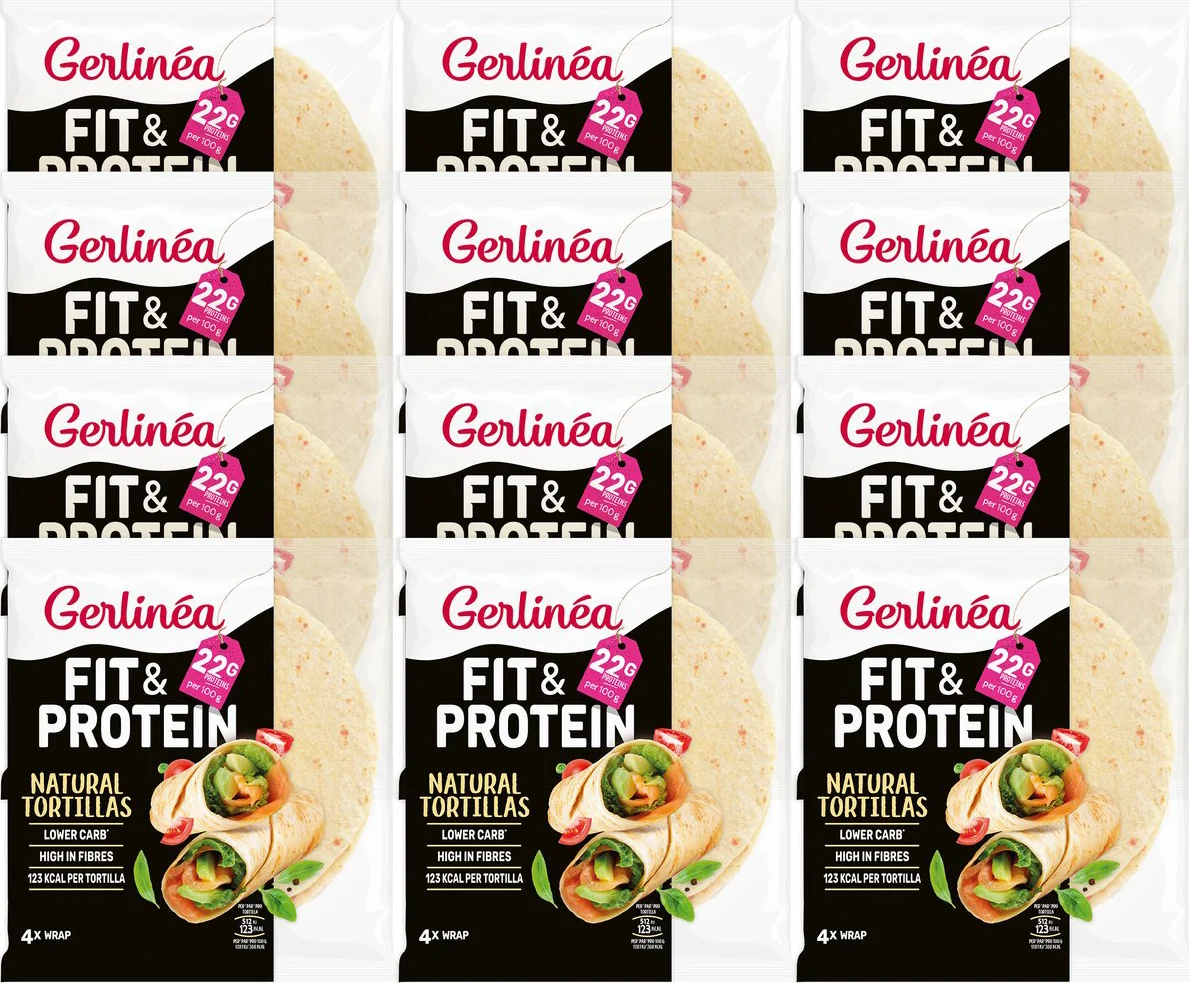 12x Gerlinea Wrap Naturel 160 gr
