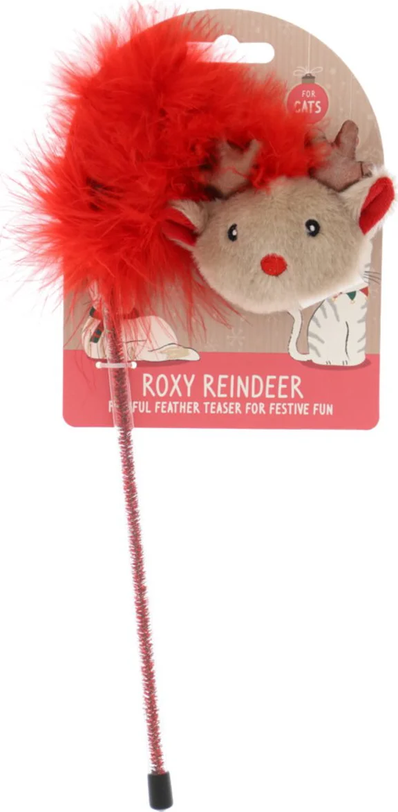Rosewood Kattenspeelgoed Cupid & Comet Roxy Rendier