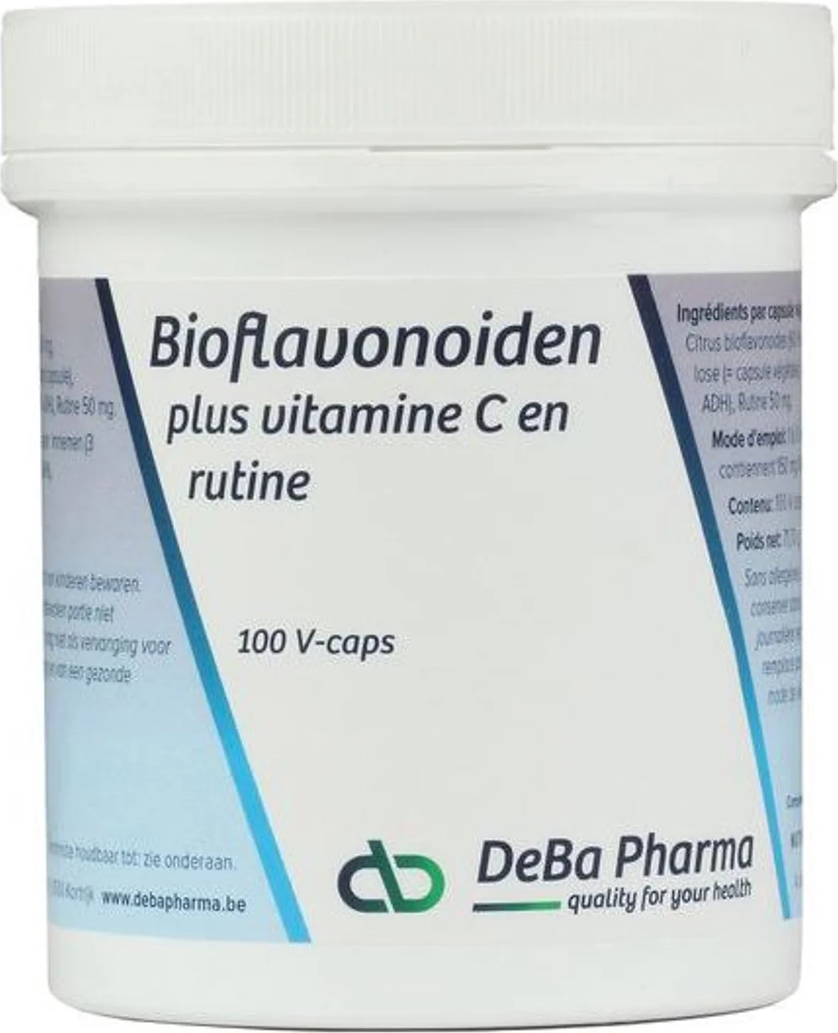 DeBa Pharma Bioflavonoid Rutin Capsules 100VCP