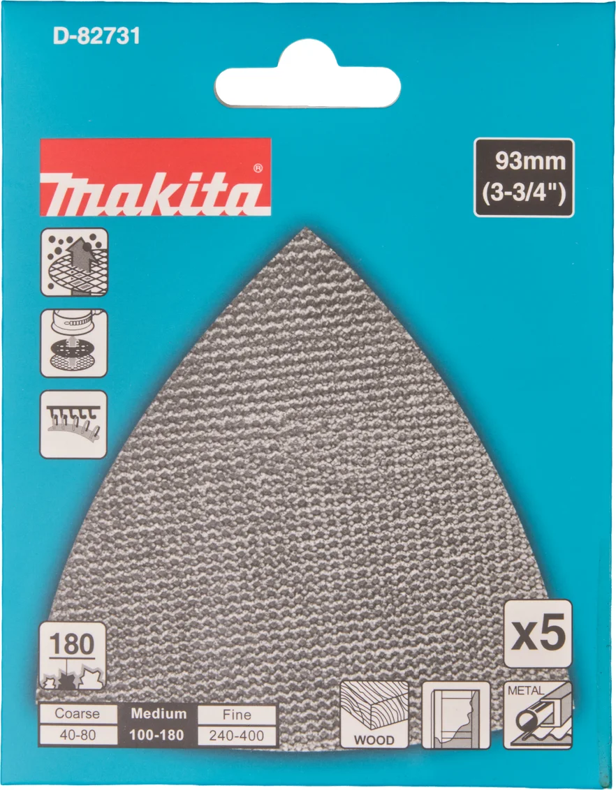 Makita D-82731 Delta schuurgaasvel 3-K 94 mm A180
