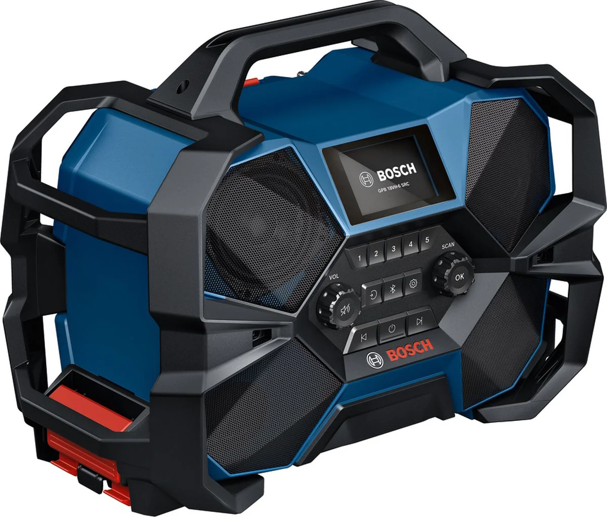 Bosch Professional GPB 18VH-6 SRC Accu bouwradio DAB+ / FM / Bluetooth® / AUX - 06014A6200