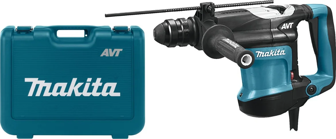 Makita HR3210FCT Combihamer SDS-Plus 4,9J + verwisselbare boorkop 230V in koffer