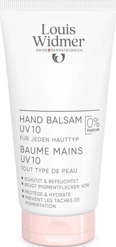 Louis Widmer Handbalsem UV 10 Ongeparfumeerd 75ml