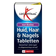 Lucovitaal Huid Haar Nagels met Biotine 60 tabletten