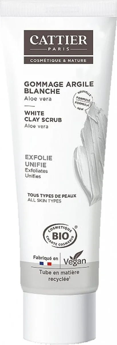 Cattier Witte Klei Scrub 100ML