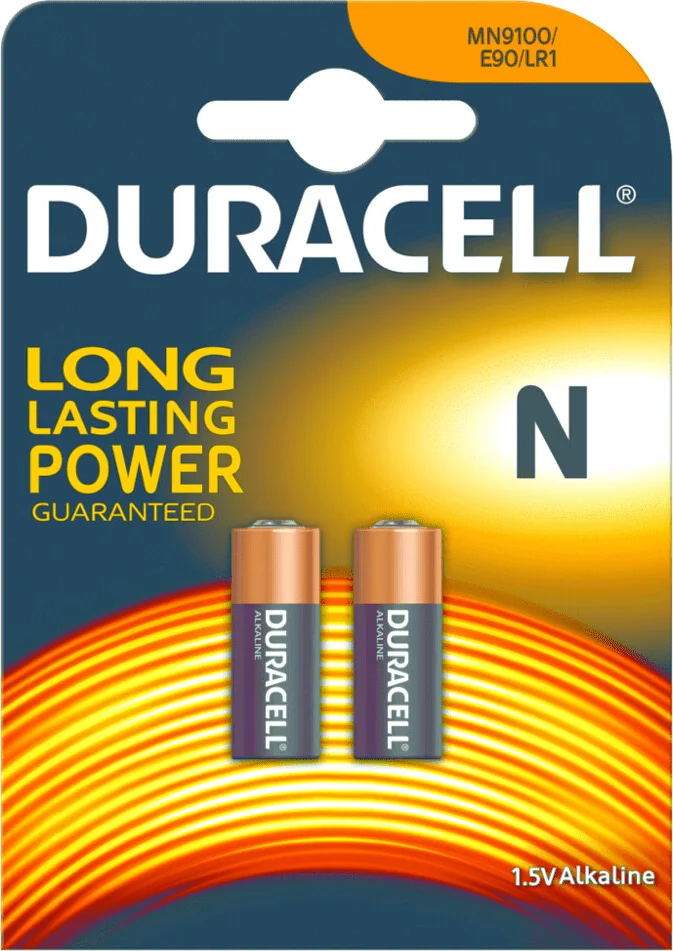2x Duracell Alkaline N-batterijen 2 stuks