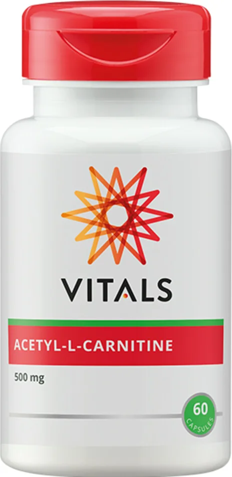 2x Vitals Acetyl-l-carnitine 500 mg 60 capsules