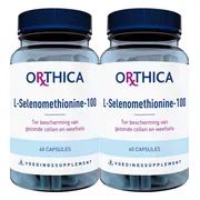 2x Orthica L-Selenomethionine -100 60 capsules