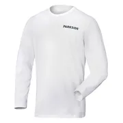 PARKSIDE Heren longsleeve, Fan Edition (wit, XL)