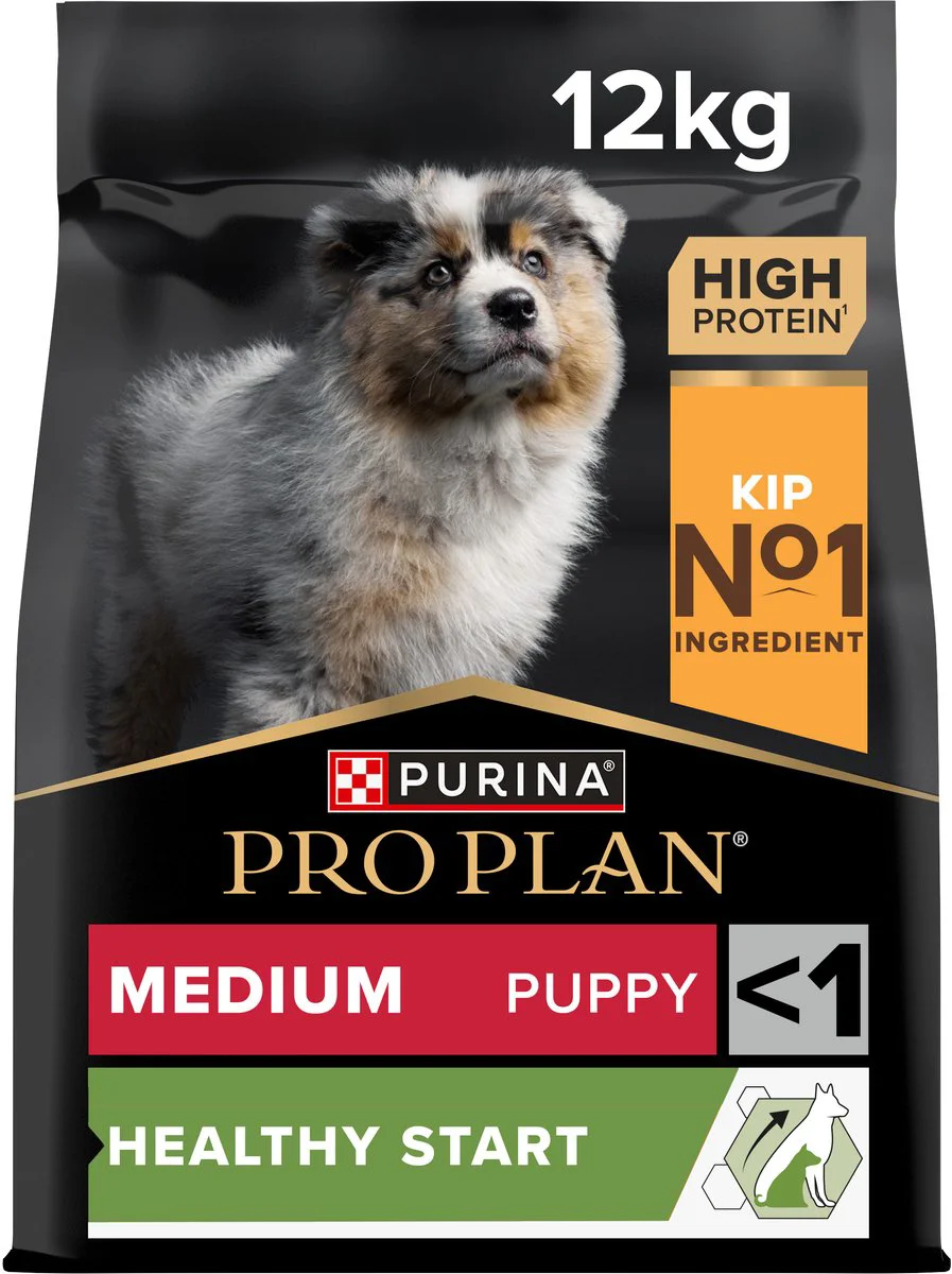 Pro Plan Hondenvoer Droog Puppy Medium Healthy Start Kip 12 kg