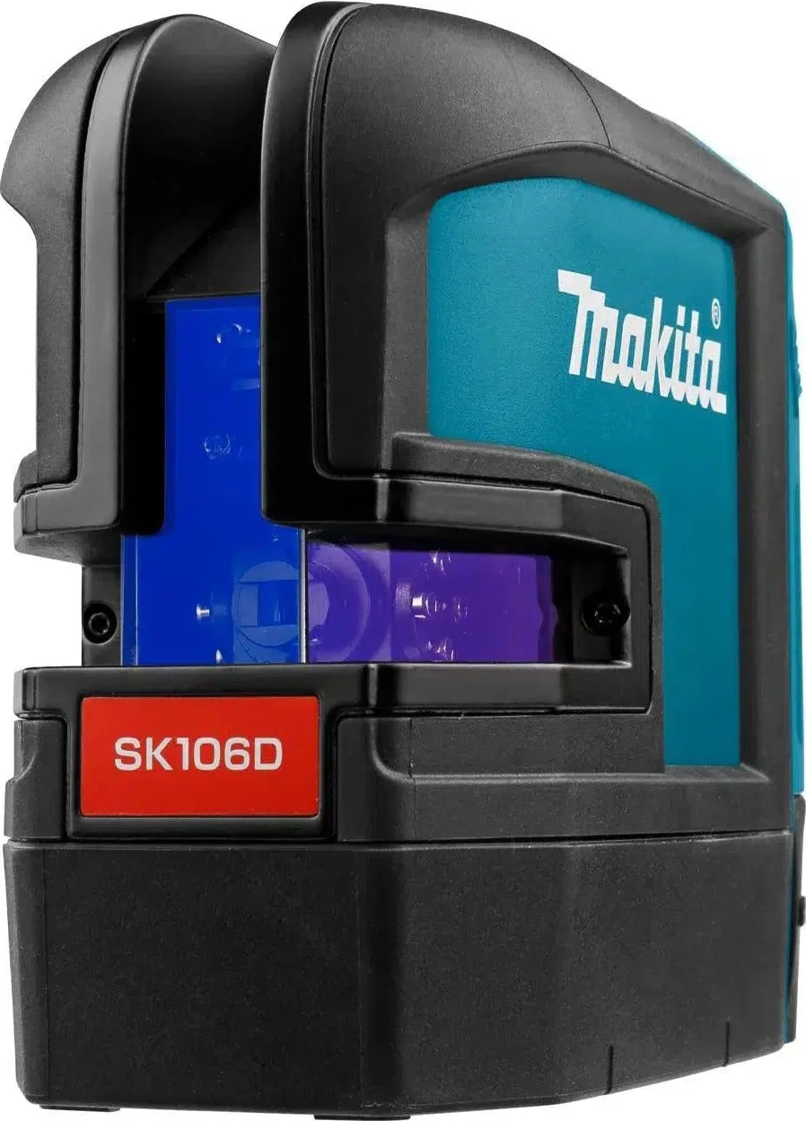Makita SK106DZ Kruislijn / punt laser rood 12V Max Basic Body in Tas