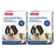 2x Beaphar Milquestra Ontworming Tabletten Hond 5 - 75 kg 4 tabletten