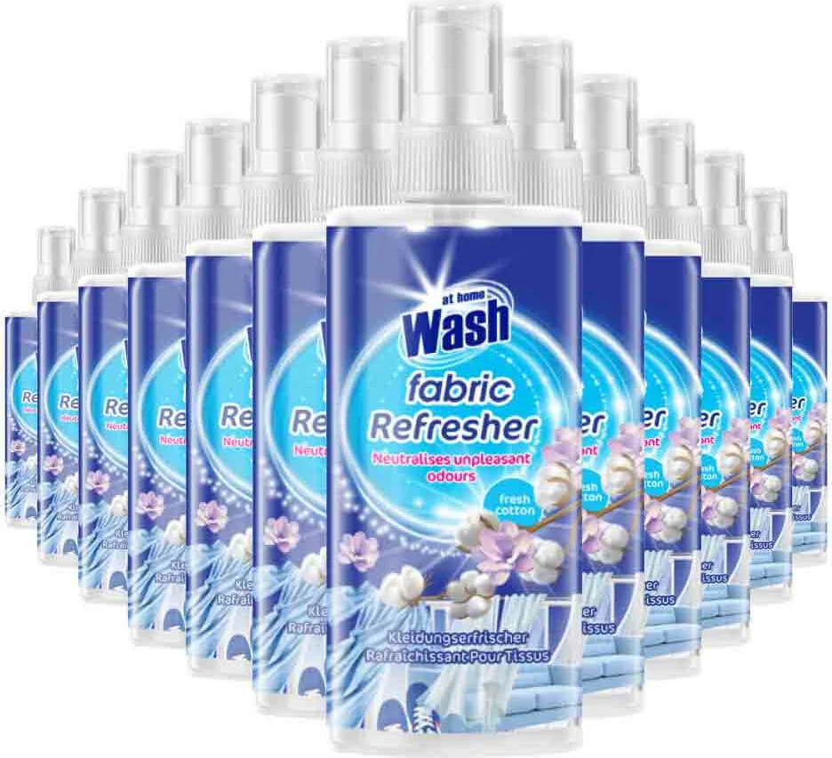 12x At Home Textielverfrisser Cotton 300 ml
