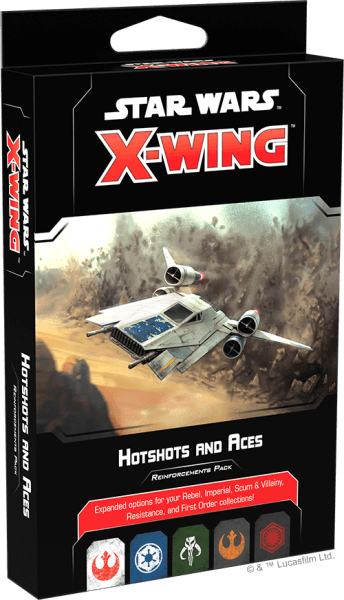 Star Wars: X-Wing Second Edition - Hotshots and Aces Reinforcements Pack