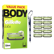 GilletteLabs Body Navulmesjes (10 stuks)