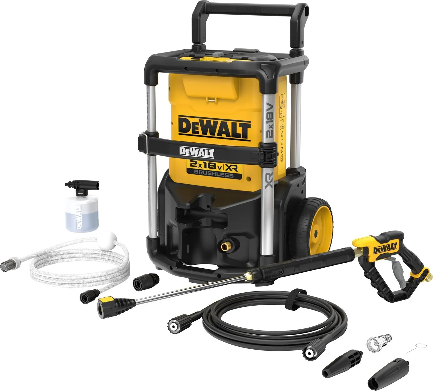 DeWALT DCMPW1600N Accu hogedrukreiniger 2x18V XR Basic Body